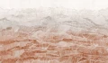 Fototapeta artystyczny horyzont gór Inkiostro Bianco YAMA TERRA DI SIENA INKOOPA2602 Materiaprima