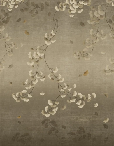 Fototapeta liście ginkgo biloba Wall&Deco WDJI2502 Jinko Contemporary 2025