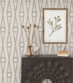 Tapeta geometryczna York Wallcoverings AB3011 Henlein Artifacts