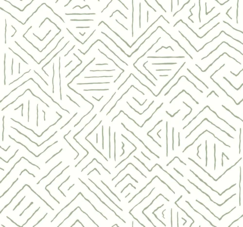 Tapeta geometryczna York Wallcoverings AB3082 Sirih Artifacts