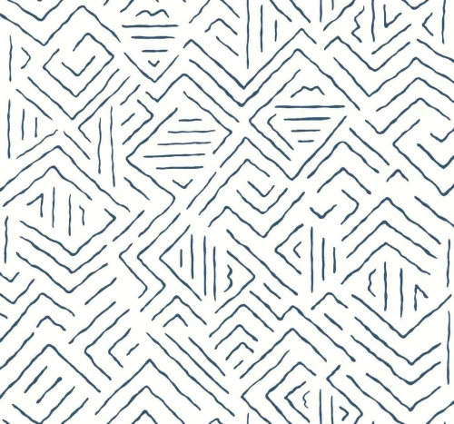 Tapeta geometryczna York Wallcoverings AB3083 Sirih Artifacts