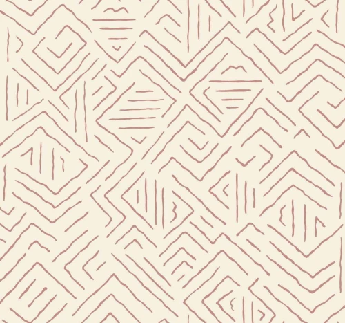 Tapeta geometryczna York Wallcoverings AB3086 Sirih Artifacts