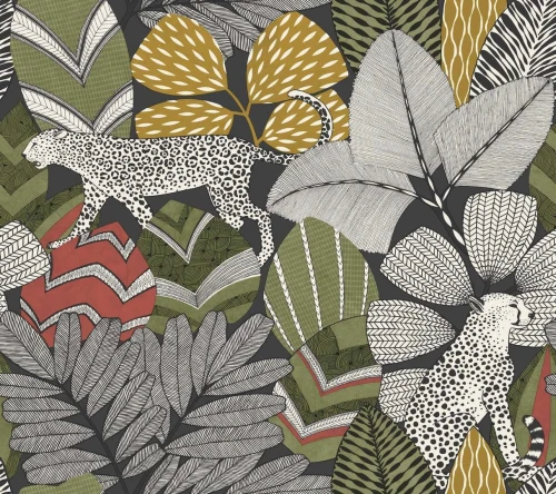Tapeta dżungla York Wallcoverings AB3112 Namiri Artifacts