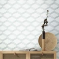 Tapeta naturalna - geoemtryczna York Wallcoverings BO6723 Palisades Paperweave Artifacts
