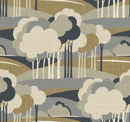 Tapeta artystyczne drzewa Wallquest TR70307 Trees