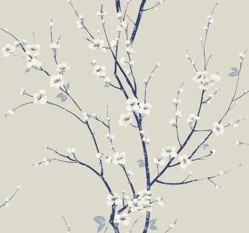Tapeta kwitnące gałązki Wallquest TR70912 Trees