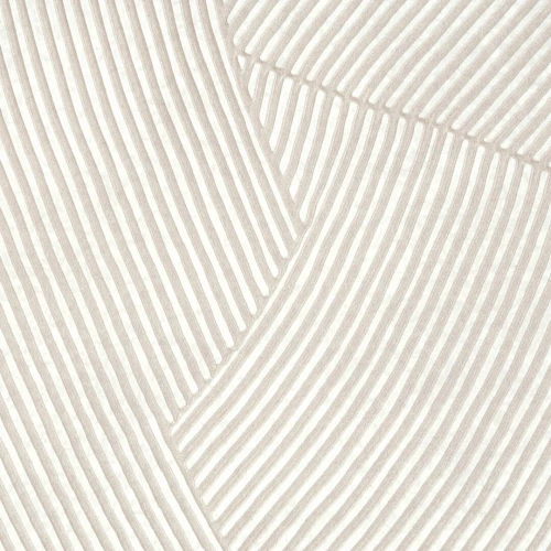 Tapeta strukturalna geometryczna Elitis VP 976 01 Circolo Matières à Réflexions x Callidus Guild