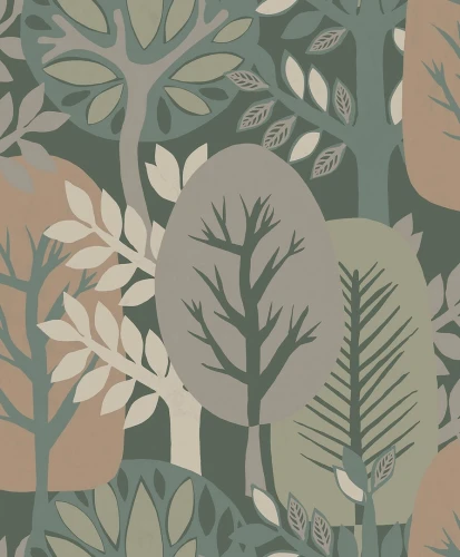 Tapeta drzewa Decoprint AN28283 Nature Forest Antibes