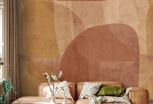 Mural geometryczny, artystyczny Decoprint IMD28132 Bahama Imani