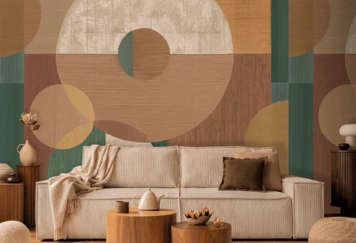 Mural geometryczny Decoprint IMD28141 Amber Imani