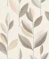 Tapeta liście Decoprint SY27551 Smooth Foliage Serenity