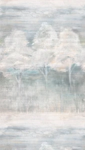 Mural rozmyte drzewa Decoprint SYD27590 Environment Serenity