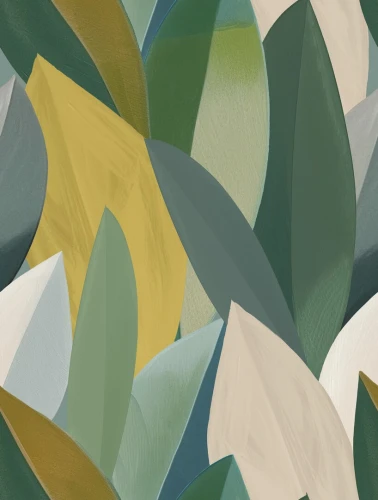 Mural artystyczne liście Decoprint SYD27596 Foliage Serenity