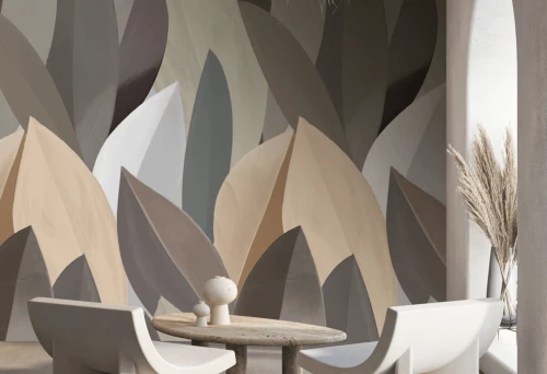 Mural artystyczne liście Decoprint SYD27597 Foliage Serenity