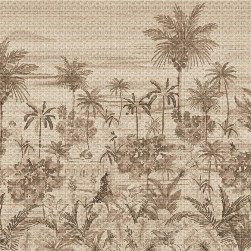 Mural krajobraz natury - orientalny Zambaiti Parati Z57777 Architexture