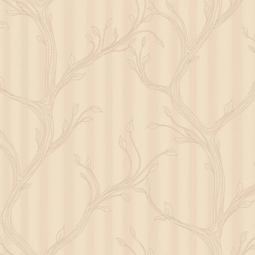 Tapeta gałęzie na tle pasków Zambaiti Parati Z16716 Murella 100 - 106 cm szer.