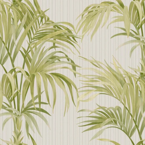 Tapeta tropikalne liście i paski Zambaiti Parati Z81019 Philipp Plein 2 - 106 cm szer.