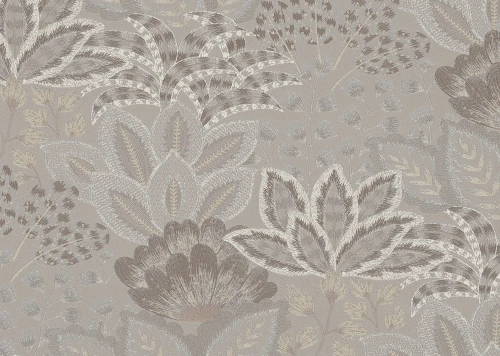 Tapeta imitująca roślinny haft Sirpi 26312 Giardino Alta Gamma Zen