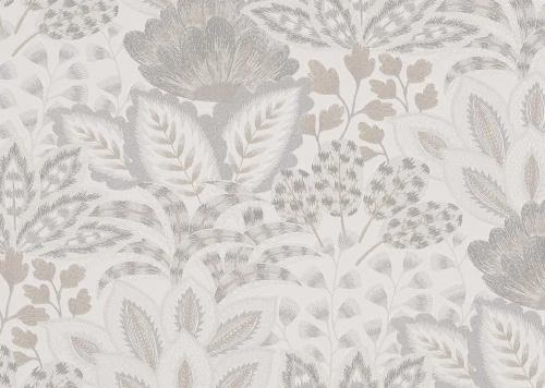 Tapeta imitująca roślinny haft Sirpi 26315 Giardino Alta Gamma Zen