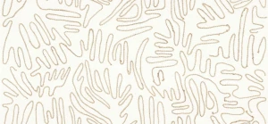 Tapeta naturalna z haftowanym sznurkiem jutowym Casamance 71840103 Silvara Tramis