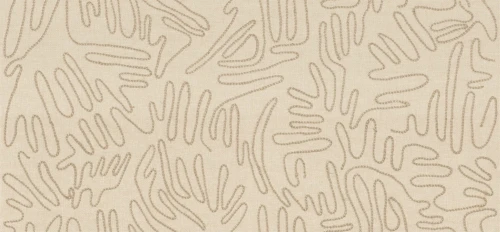 Tapeta naturalna z haftowanym sznurkiem jutowym Casamance 71840210 Silvara Tramis