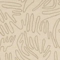 Tapeta naturalna z haftowanym sznurkiem jutowym Casamance 71840210 Silvara Tramis