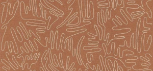 Tapeta naturalna z haftowanym sznurkiem jutowym Casamance 71840439 Silvara Tramis