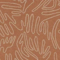 Tapeta naturalna z haftowanym sznurkiem jutowym Casamance 71840439 Silvara Tramis