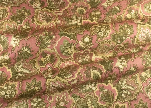 Tkanina z roślinnym wzorem J&V F7311 Provencal Grande Corniche