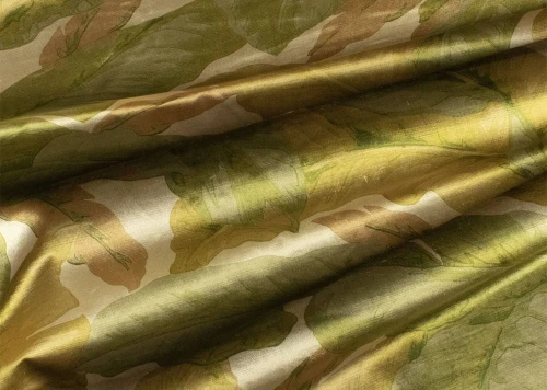 Tkanina welurowa w liście bananowca J&V F7327 Banane Grande Corniche