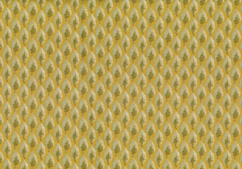 Tkanina z roślinnym wzorem J&V F7338 Laurier Grande Corniche