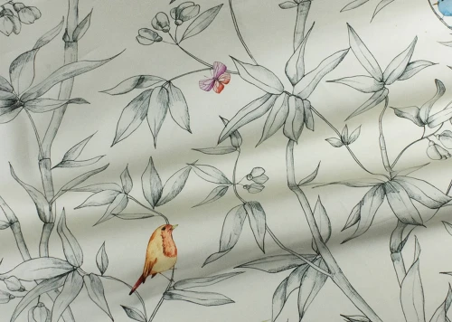 Tkanina bawełniana J&V F7350 Bambou Grande Corniche