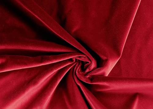 Tkanina welurowa jednokolorowa J&V F7365 Velours Grande Corniche