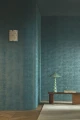 Tapeta imitująca przetarte płótno z metalicznymi akcentami Casamance 77930814 Irisor Le Velours 3