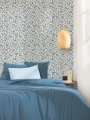Tapeta kwiatowe pnącza Caselio BLS 107506110 Pastelia Blue Shades