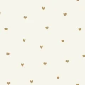 Tapeta serduszka Caselio HKC 107600271 Sweet Hearts Happy Kids Club
