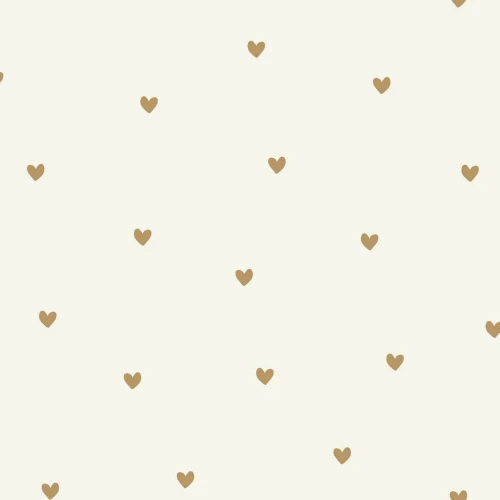 Tapeta serduszka Caselio HKC 107600271 Sweet Hearts Happy Kids Club