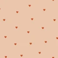 Tapeta serduszka Caselio HKC 107604850 Sweet Hearts Happy Kids Club