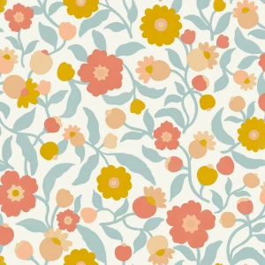 Tapeta kwiaty Caselio HKC 107630212 Capucine Happy Kids Club