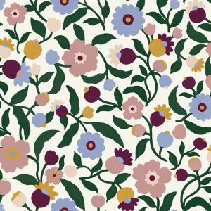 Tapeta kwiaty Caselio HKC 107630426 Capucine Happy Kids Club