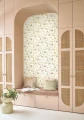 Tapeta kwiaty Casadeco BJAR 202537007 Sous Les Rosiers Le Beau Jardin