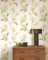 Tapeta kwiaty magnolii Casadeco BJAR 202542002 Brume De Magnolia Le Beau Jardin