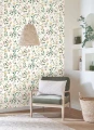 Tapeta roślinna Casadeco BJAR 202557123 Chevrefeuille Sauvage Le Beau Jardin