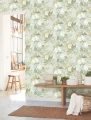 Tapeta kwiaty jaśminu Casadeco BJAR 202566025 Songe De Jasmin Le Beau Jardin