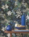 Tapeta kwiaty jaśminu Casadeco BJAR 202566789 Songe De Jasmin Le Beau Jardin