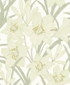 Tapeta kwiaty lilii Casadeco BJAR 202587015 Clair De Lys  Le Beau Jardin