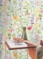 Tapeta akwarelowe kwiaty Casadeco BJAR 87656172 Fleurs Des Champs Le Beau Jardin