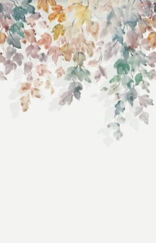 Mural zwisające liście Casadeco 202186104V L Reverie D'automne Wonderwalls 3
