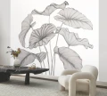 Mural egzotyczne liście Casadeco 202229241NW M Alocasia Wonderwalls 3