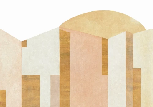 Mural geometryczna architektura Casadeco 202264111NW M Palais D'ombre Wonderwalls 3